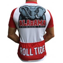 UA University of Alabama Crimson Tide Cycling Jersey