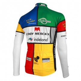 2012  Eddy Merckx-Indeland Winter Fleece Long Sleeve Cycling Jersey Jackets