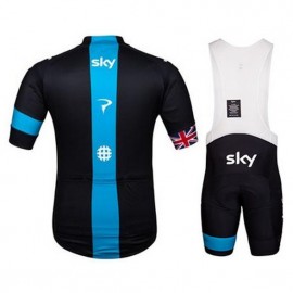 2013 SKY Team Cycle Jersey Short Sleeve + Bib Shorts Kit