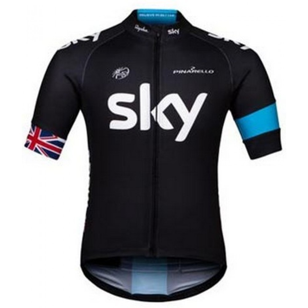 2013 Team Sky Wiggo Cycling Short  Sleeve  Jersey