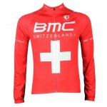 2013 BMC SWISS CHAMPION Cycling LONG SLEEVE jersey
