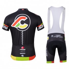 2014 Cinelli Short Sleeve Cycling Jersey +Bib Shorts Kit