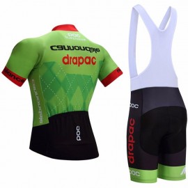 2017 Cannondale Cycling Team Kit Short Sleeve Jersey Padded Bib Shorts Set