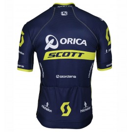 2017 Team Orica Scott short sleeve cycling jersey bike clothing cycle apparel shirt