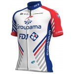 2019 Groupama FDJ Short Sleeve cycling Jersey bike clothing Cycle apparel Shirt