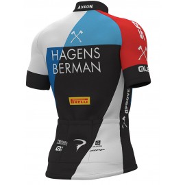 2019 Hagens Berman Axeon Short Sleeve cycling Jersey bike clothing Cycle apparel Shirt