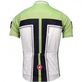CASTELLI Green/White Short Sleeve Jersey