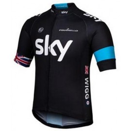 2013 Team Sky Wiggo Cycling Short  Sleeve  Jersey