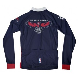 NBA Atlanta Hawks Long Sleeve Cycling Jersey Bike Clothing Cycle Apparel Shirt Outfit