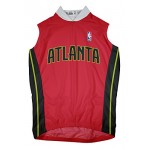 NBA Atlanta Hawks sleeveless red cycling jersey bike clothings vest