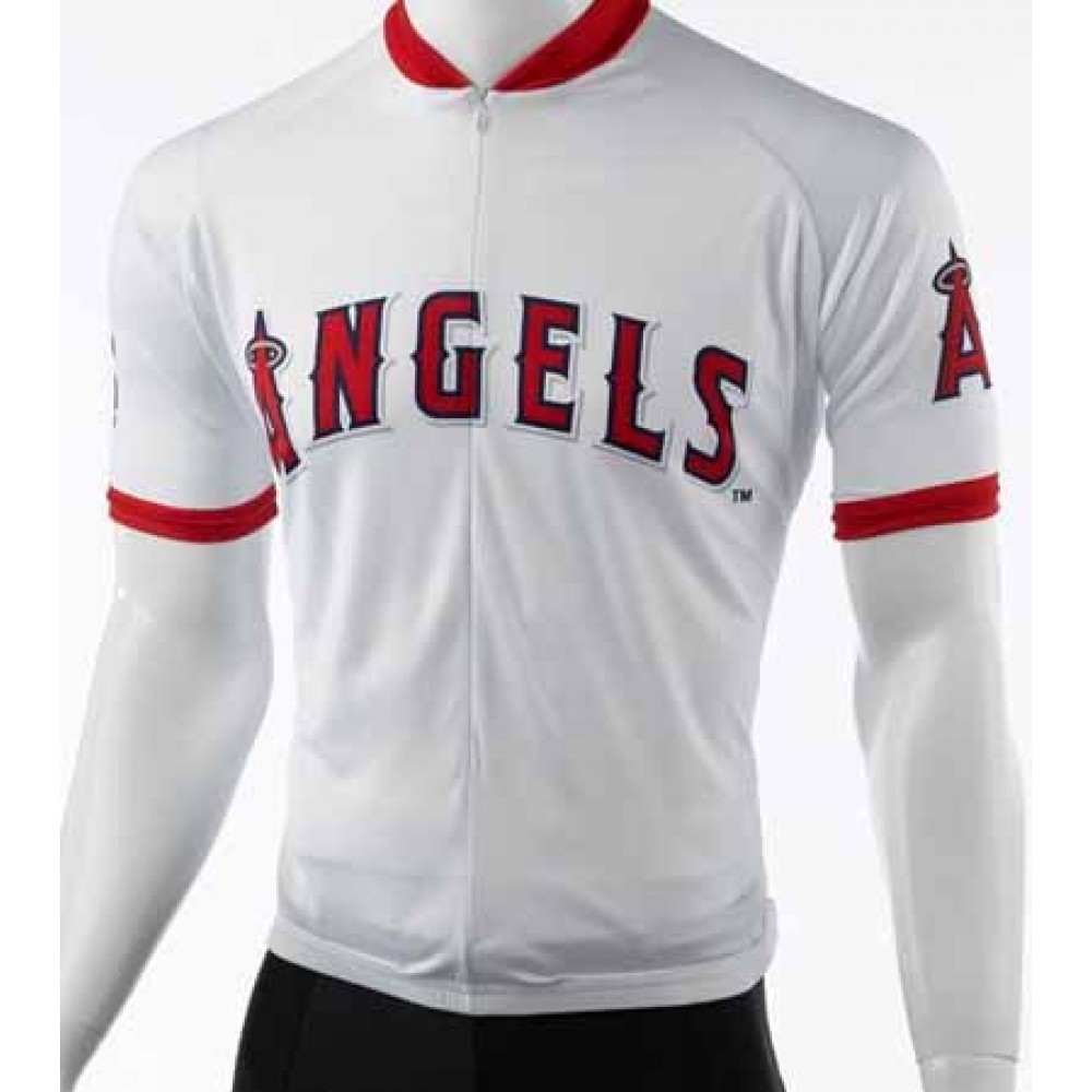 MLB Los Angeles Angels of Anaheim Cycling Jersey Bike Clothing Cycle Apparel Shirt Ciclismo