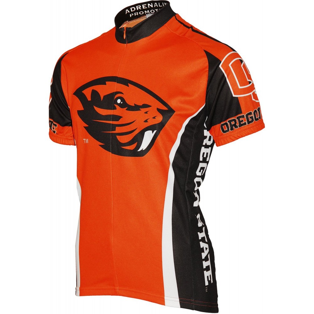NCAA Oregon State Beavers Short Sleeve Cycling Jersey