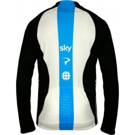 SKY 2012 PRO CYCLING Radsport-Profi-Team -Winter Fleece Long  Sleeve  Jersey
