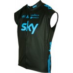 SKY 2012 PRO CYCLING Radsport-Profi-Team-Sleeveless Jersey Vest