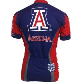 U of A, UA University of Arizona Wildcats Blue Cycling Jersey
