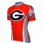 UGA University of Georgia Bull Dogs Cycling  Short Sleeve Jersey