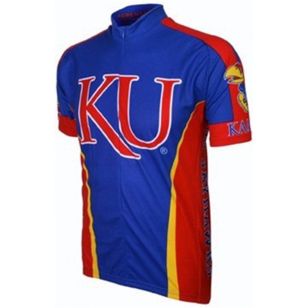 KU University of Kansas Jayhawks Cycling Jersey