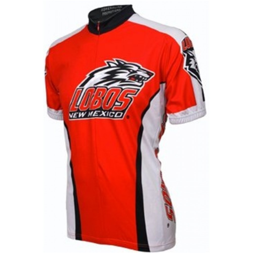 UNM University of New Mexico Lobos Cycling  Short Sleeve Jersey