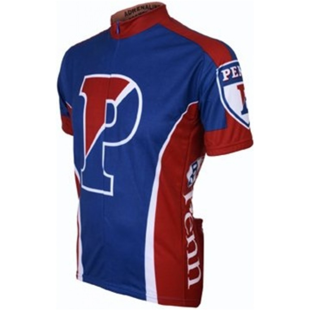 UPenn University of Pennsylvania Cycling  Short Sleeve Jersey Penn
