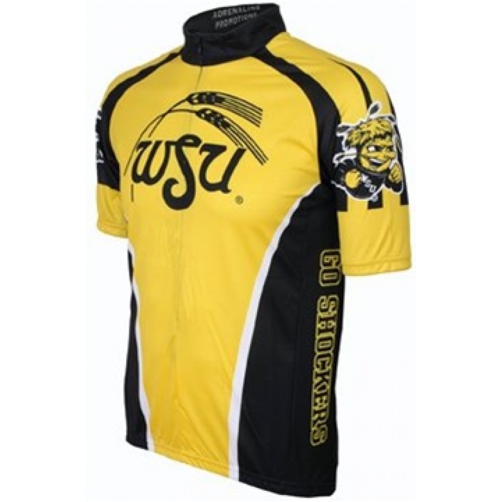 WSU Wichita State University Shockers Cycling  Short Sleeve Jersey