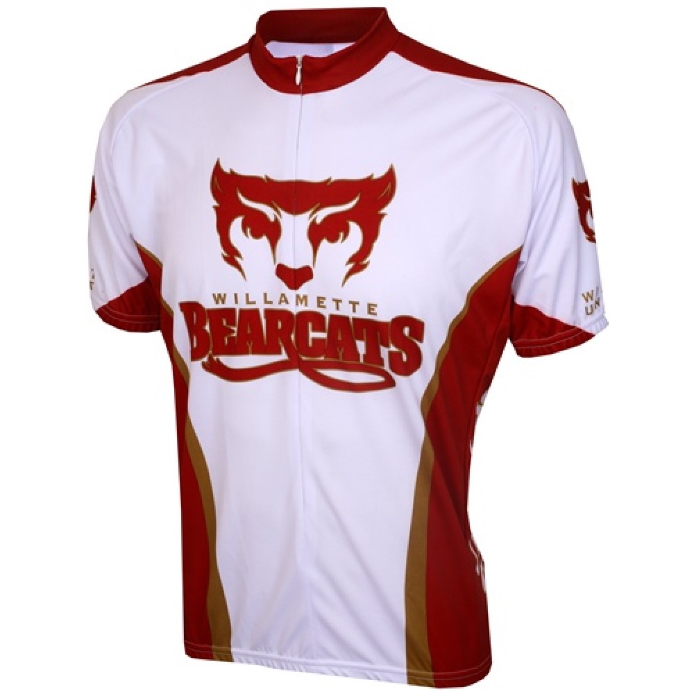 Willamette University Bearcats Cycling  Short Sleeve Jersey