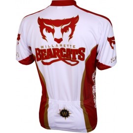 Willamette University Bearcats Cycling  Short Sleeve Jersey