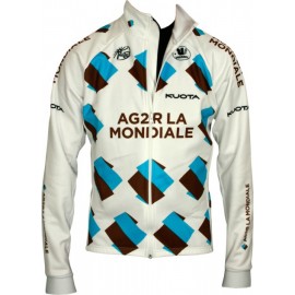 AG2R LA MONDIALE 2011 Vermarc Radsport-Profi-Team - Langarmtrikot Winter Long Sleeve Jersey Jacket