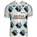 AG2R LA MONDIALE 2011 Vermarc Radsport-Profi-Team  Short sleeve Cycling jersey