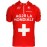 AG2R LA MONDIALE Schweizer Meister 2010-2011 Vermarc Radsport-Profi-Team Short sleeve Cycling jersey