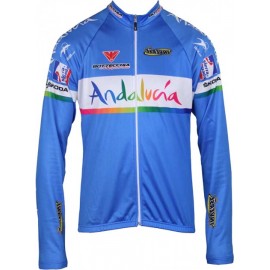 ANDALUCIA 2012 Inverse Radsport-Profi-Team Winter Long Sleeve Jersey Jacket