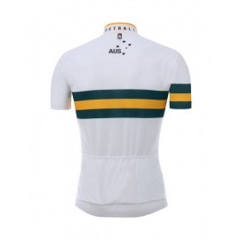 2019 Team AUSTRALIA Short Sleeve Cycling Jersey And (bib) Shorts