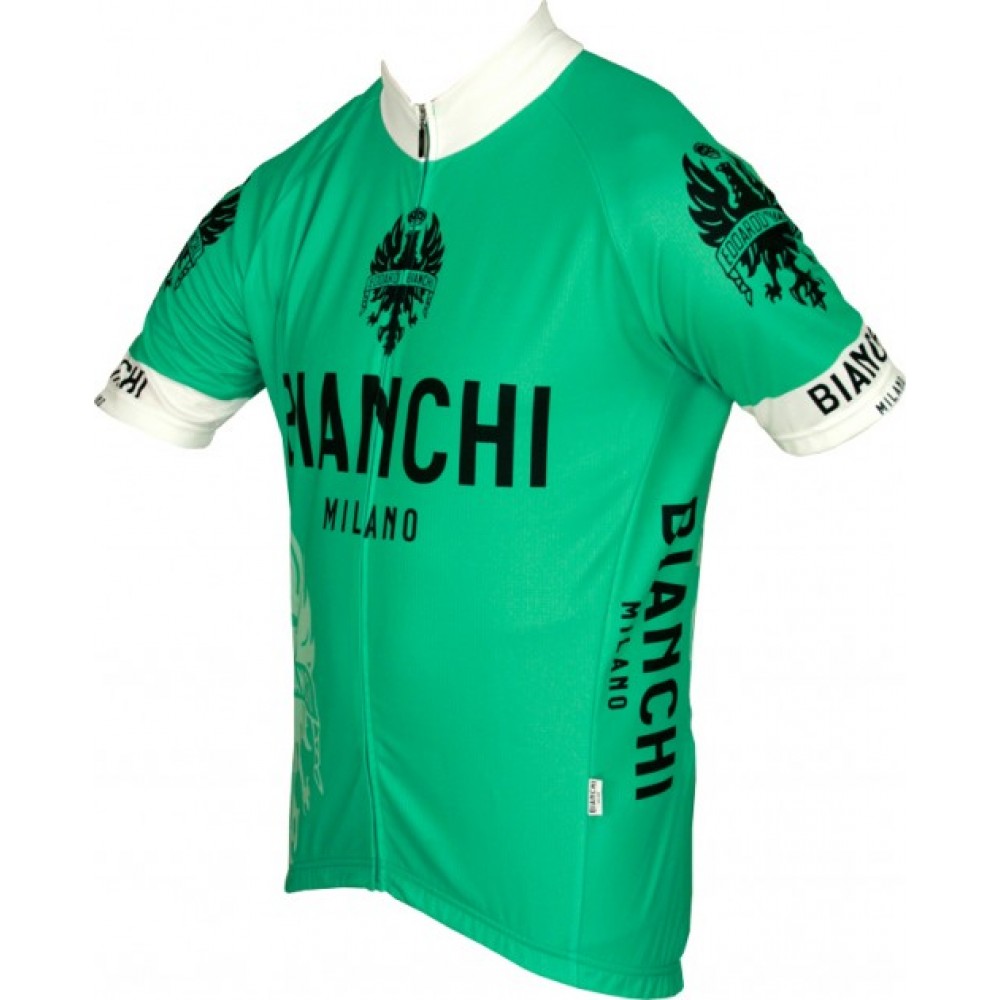 Bianchi Milano short sleeve jersey E12EDOARDO1 celeste
