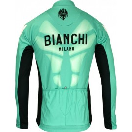 Bianchi Milano long sleeves jersey MALTA celeste