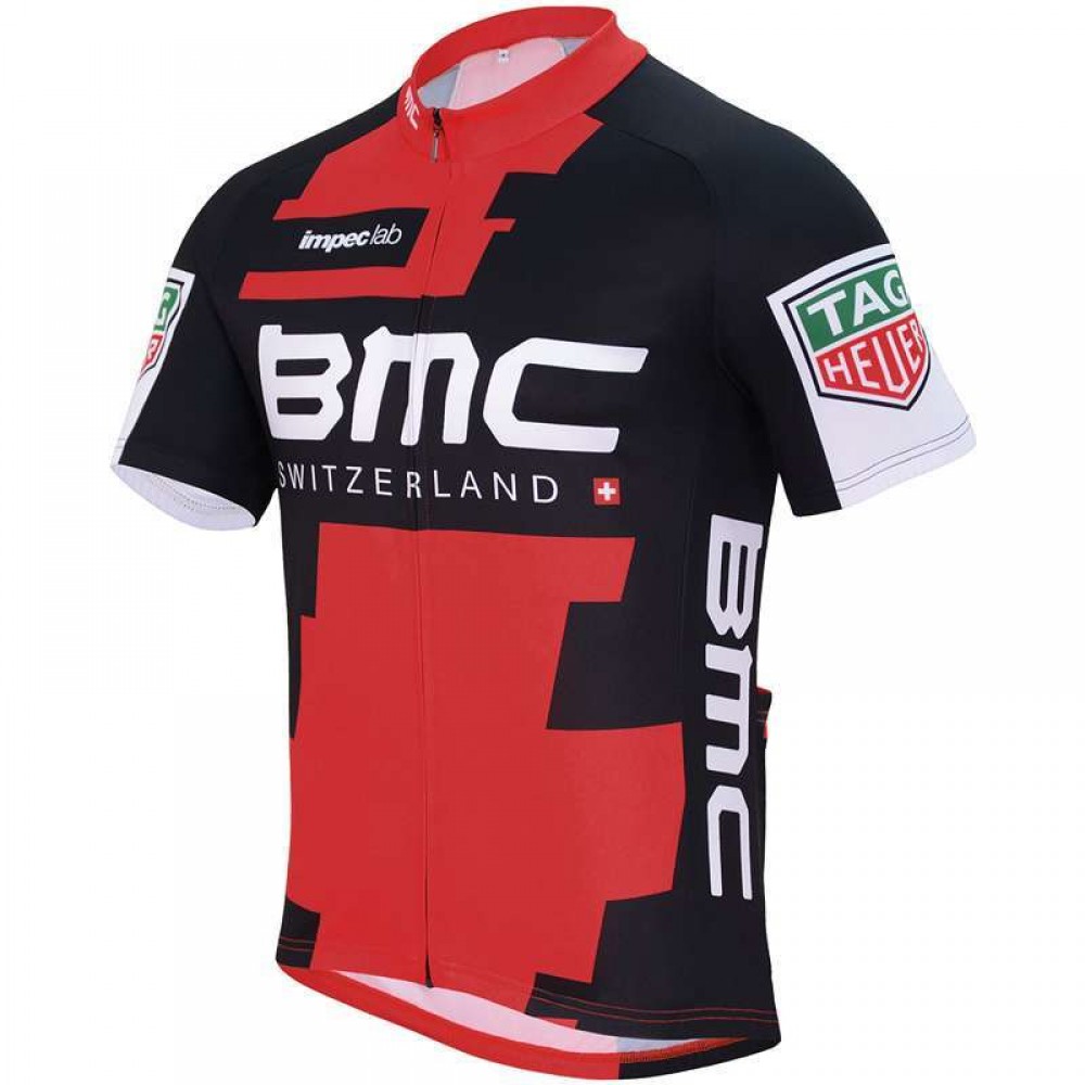 2017 team BMC Short Sleeve cycling Jersey bike clothing Cycle apparel Shirt