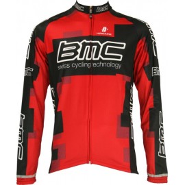 BMC Racing Team 2010 Hincapie Radsport-Profi-Team  Winter Fleece Long sleeve cycling jersey jacket
