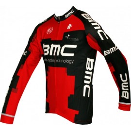 BMC RACING TEAM 2012 Hincapie Radsport-Profi-Team Winter Fleece Long sleeve cycling jersey jacket Black