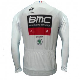 Team BMC WHITE Cyling Winter Jacket Tour De France 2012