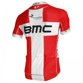 2013 BMC RACING TEAM Short Sleeve Jersey Danish Champion Proline