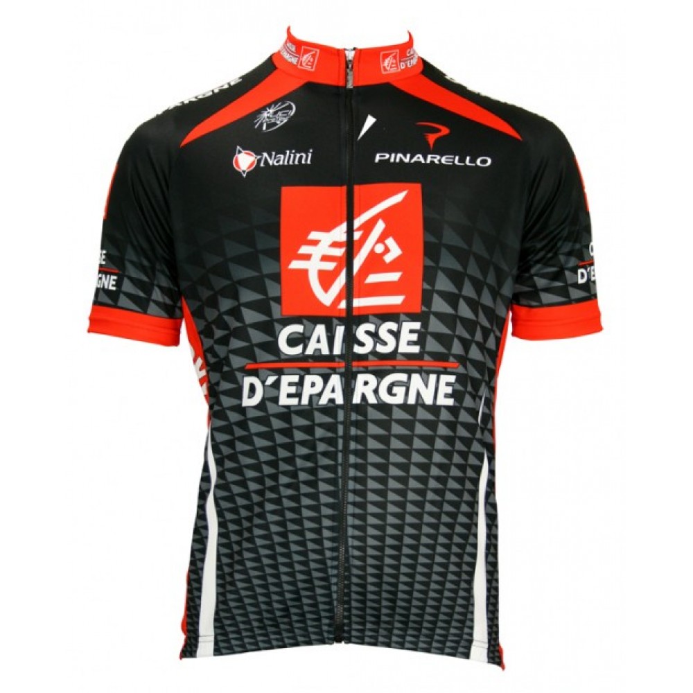 Caisse d'Epargne 2010 Radsport-Profi-Team - Short Sleeve Jersey
