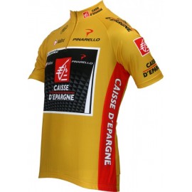 Caisse d'Epargne - Vuelta Sieger 2009 Radsport- Profi - Team - Short  Sleeve  Jersey