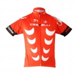 2011 CASTELLI RED Cycling short sleeve jersey