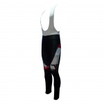 New 2012 CASTELLI  WHITE-BLACK Cycling bib pants