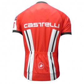 2012 CASTELLI RED Cycling short sleeve jersey