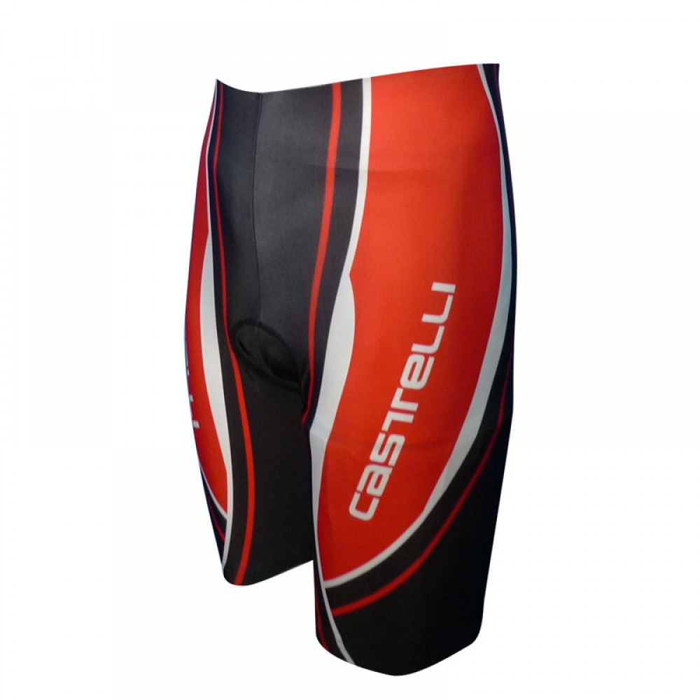 New CASTELLI BLACK -RED Cycling shorts