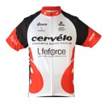 cervelo red Short Sleeve cycling jersey
