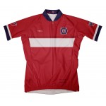 MLS CHICAGO FIRE Short Sleeve Cycling Jersey Bike Clothing Cycle Apparel