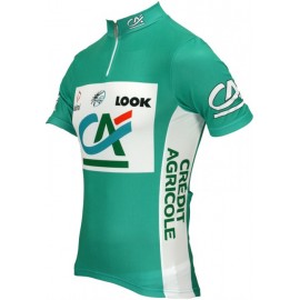 Credit Agricole 2005 grünes Wertung - Nalini Radsport-Profi-Team -  Short Sleeve Jersey