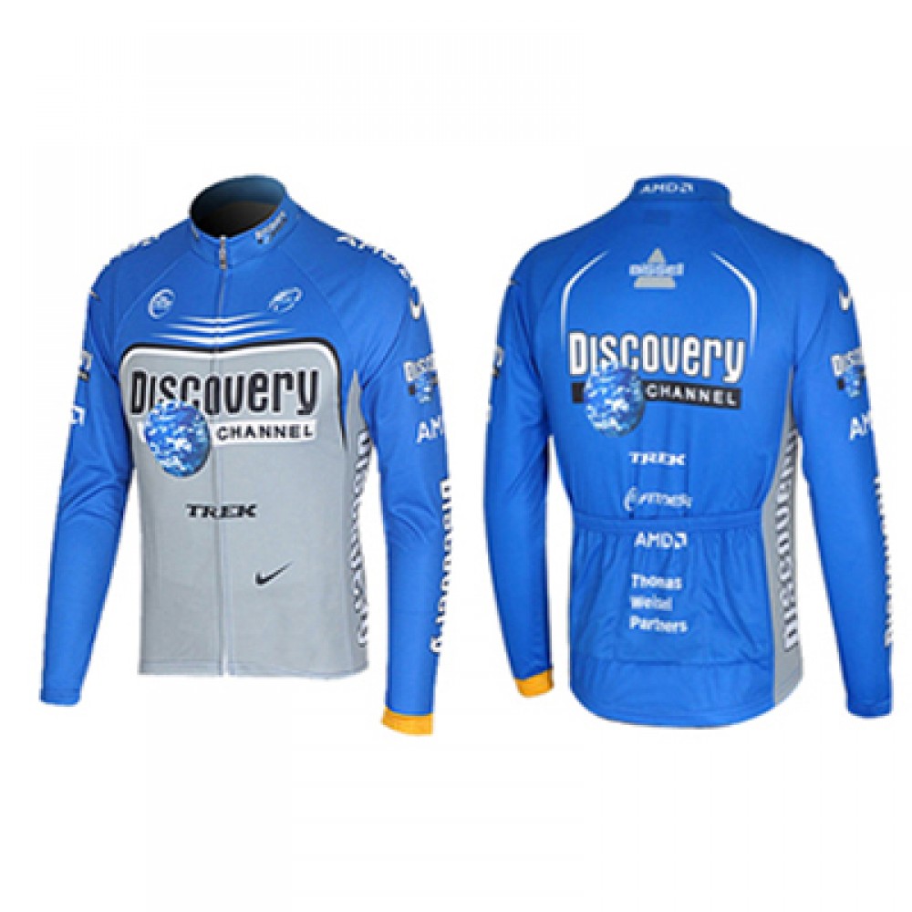 2006 Discovery Channel Cycling Jersey long sleeve