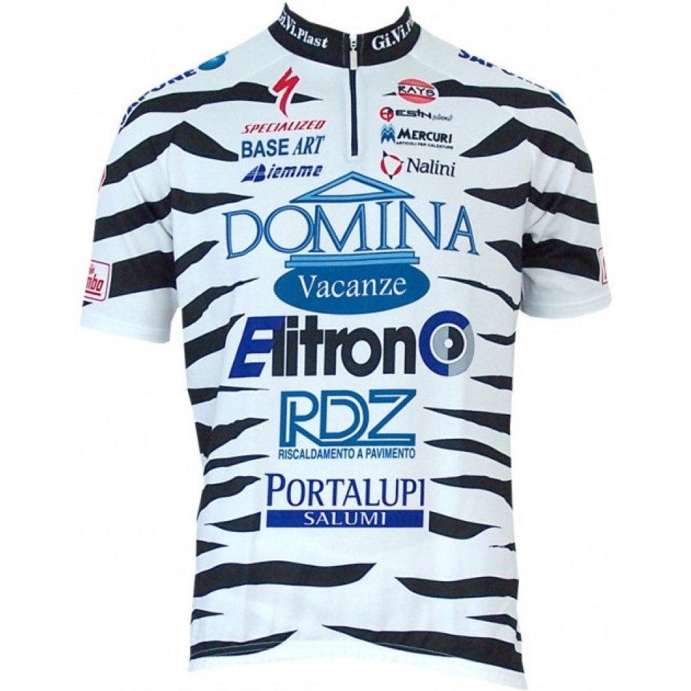 Radsport-Profi-Team Domina Vacanze 2003  Short Sleeve Jersey