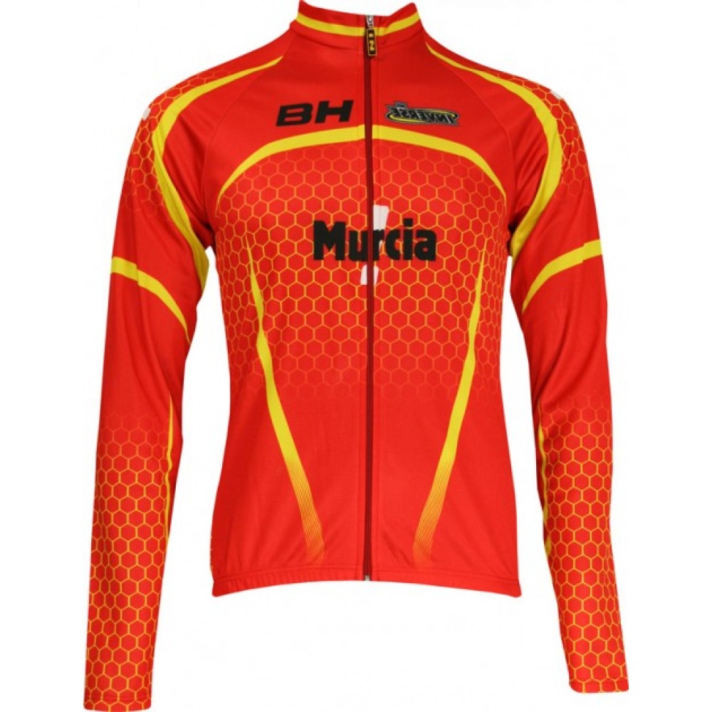 2010 España murcia Inverse Radsport-Profi-Team-long sleeve jersey